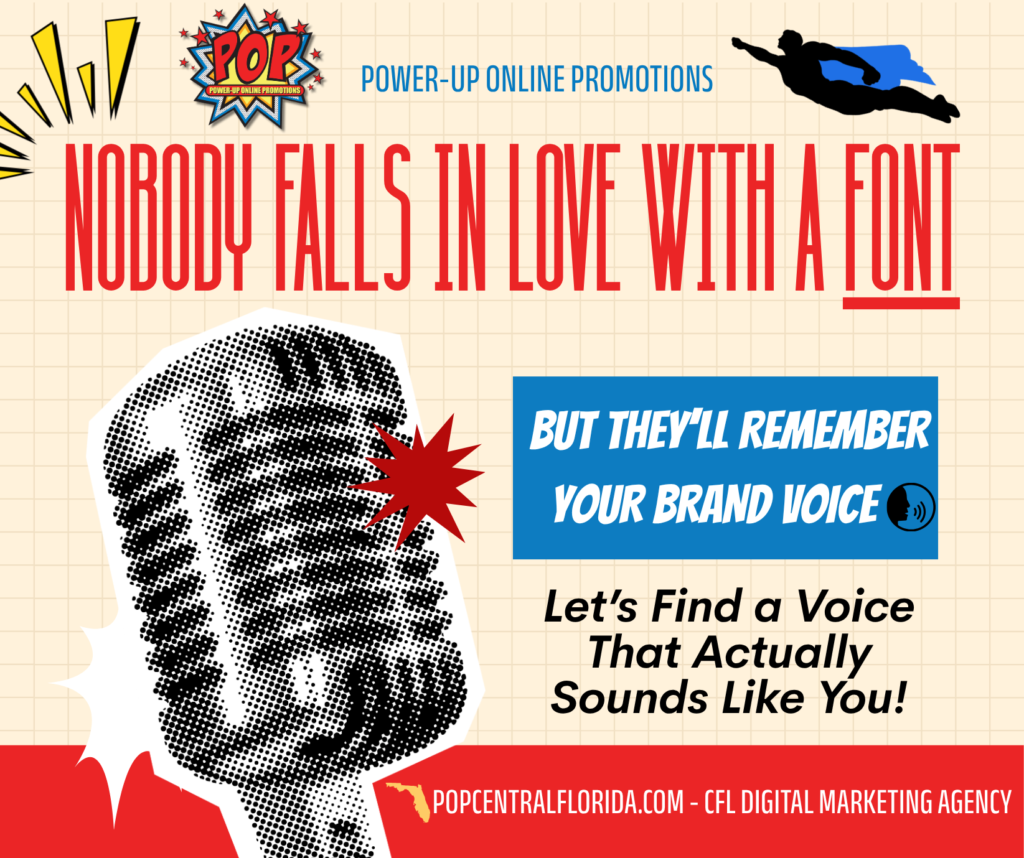 Nobody Falls in Love With a Font (But They'll Remember Your Brand Voice)